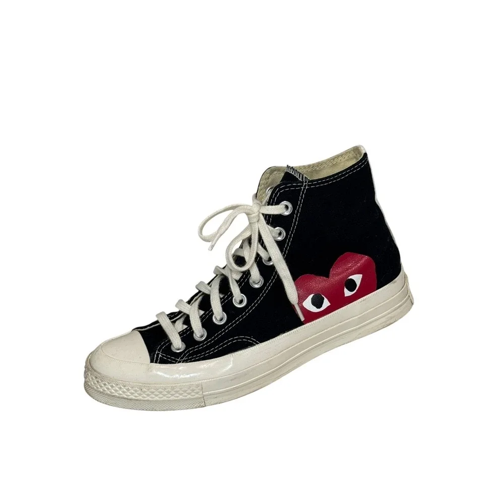 Converse Chuck Taylor Comme Des Garcons Play High Top Black Men 7 Women 9